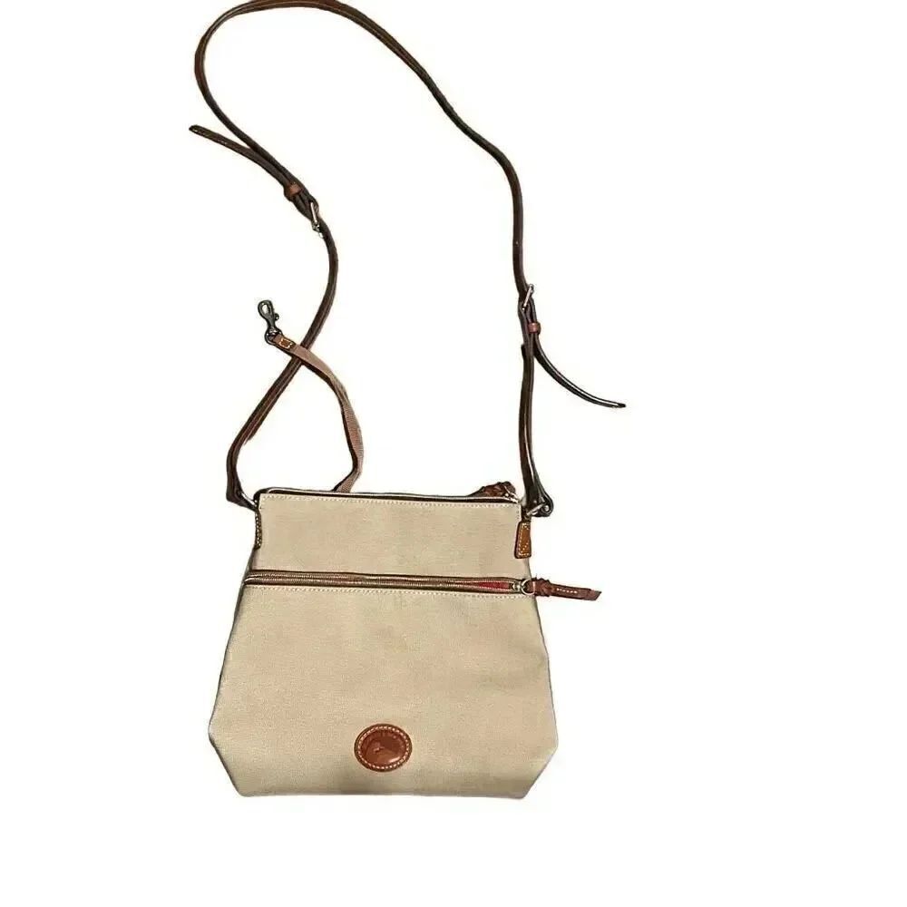 Dooney and Bourke khaki Crossbody bag.